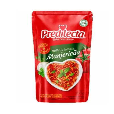 Molho Tomate Predilecta Manjericao 300g