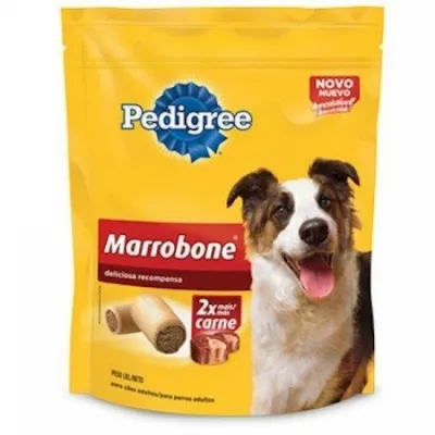 Racao Pedigree Marrobone Caes Adultos Sabor Carne 500g
