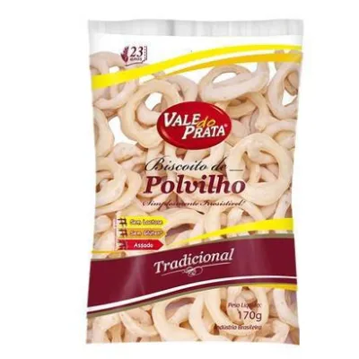 Biscoito de Polvilho Vale do Prata Tradicional 170g