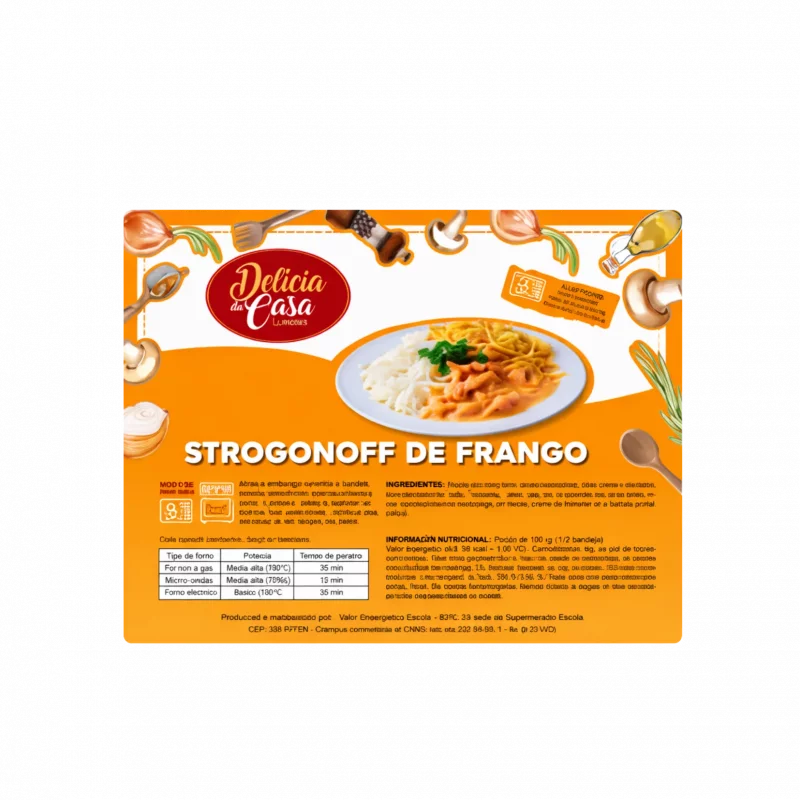 Strogonoff de Frango Delicia da Casa Kg