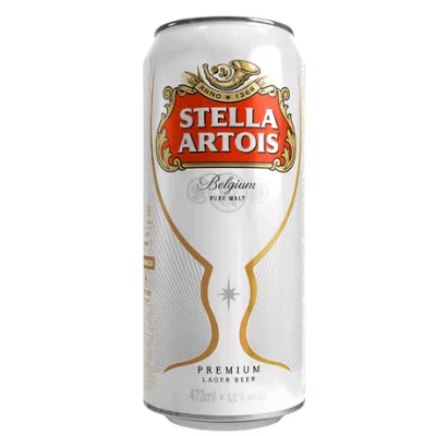 Cerveja Stella Artois Pemium Lager Beer 473ml