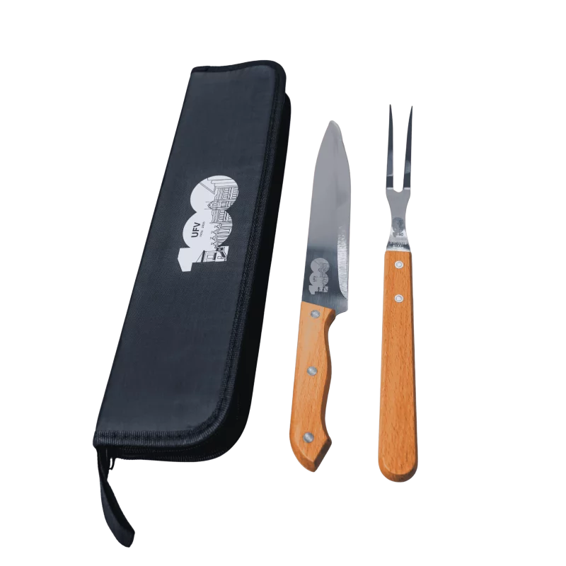 Kit Churrasco Grife Ufv 2 Pecas