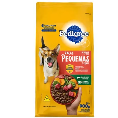 Racao Pedigree Dry Adulto Racas Pequena e Minis 900g