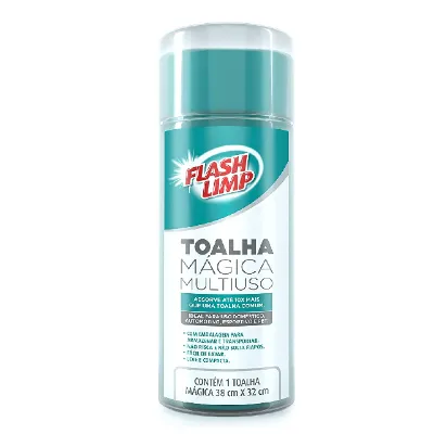 Toalha Flash Limp Magica 32x43cm Ref.flp6156