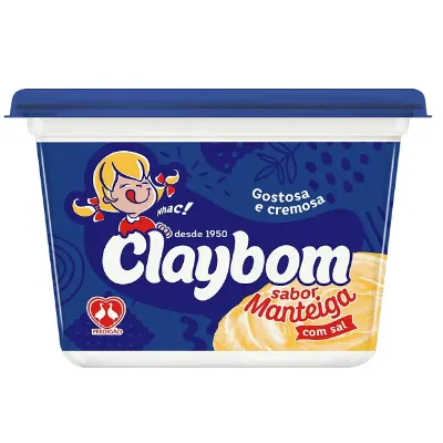 Margarina Claybom Sabor Manteiga com Sal 500g