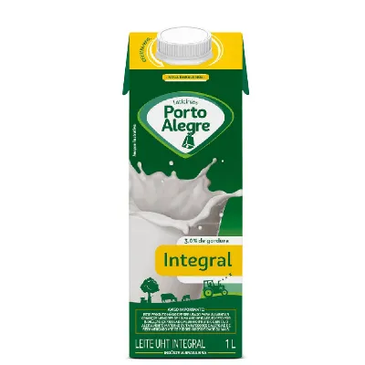 Leite Longa Vida Porto Alegre Integral 1lt