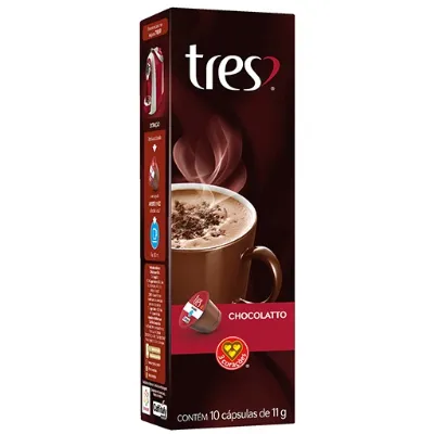 Capsula Tres Coracoes Chocolatto 110g