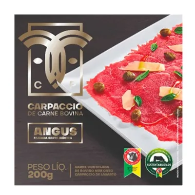 Carne Bovina Carapreta Carpaccio de Largato Angus 200g