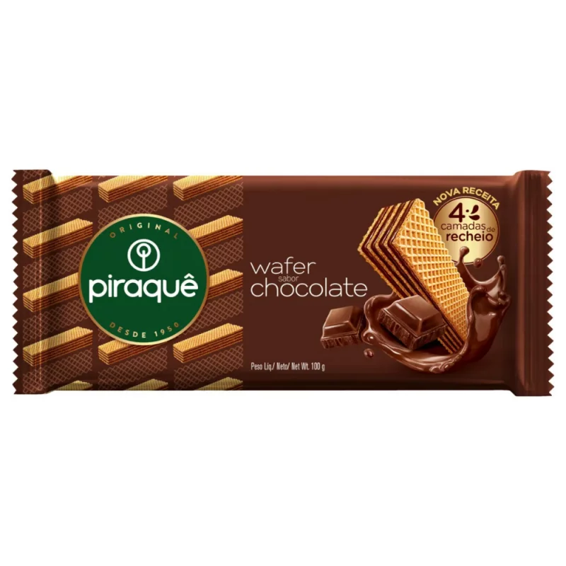 Bisc Wafer Piraque Pct 100G Choc