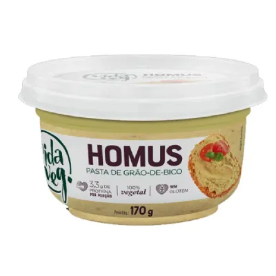 Homus Pasta Vida Veg Grao de Bico 170g