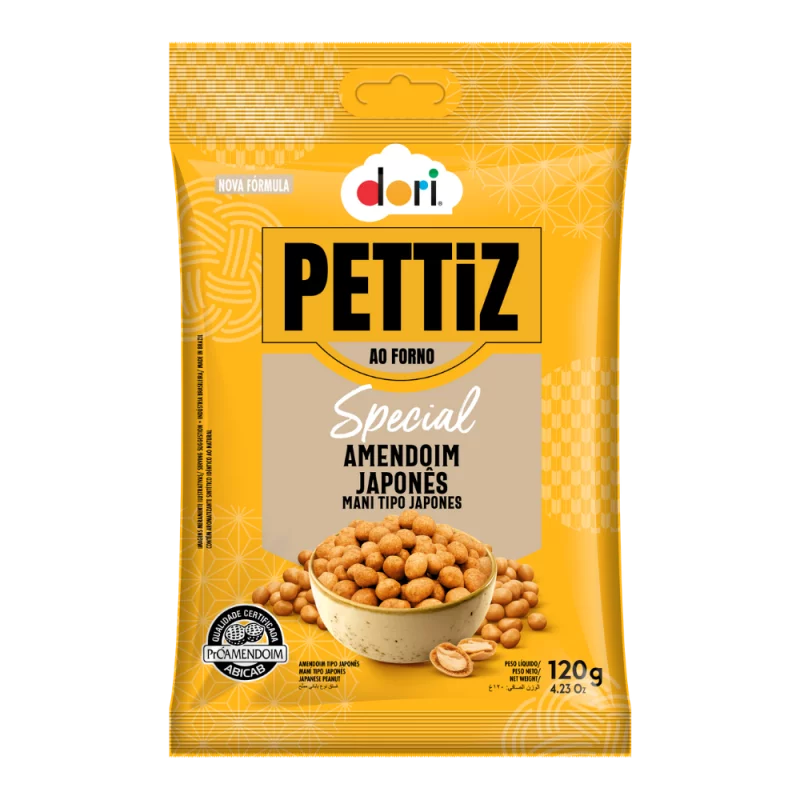 Amendoim Pettiz Dori Special Japones 120g