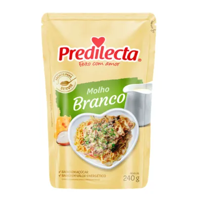 Molho Branco Predilecta Stand Up 240g