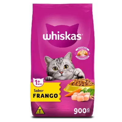 Racao Whiskas Frango 900g