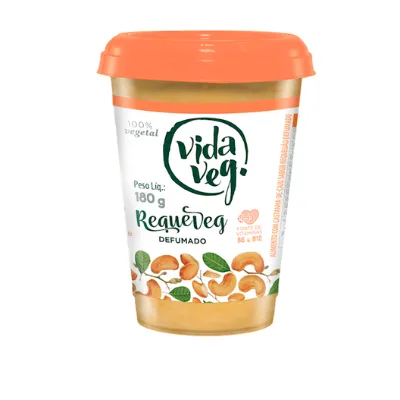 Requeijao Vida Veg Defumado 180g