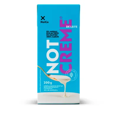 Creme de Leite Not A Base de Vegetal 200g