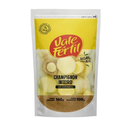 Champignon Vale Fertil Inteiro Sache 100g