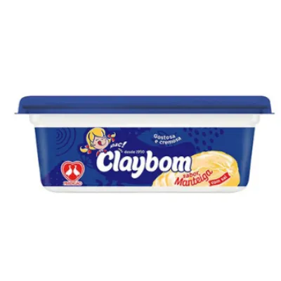 Margarina Claybom Sabor Manteiga 250ml