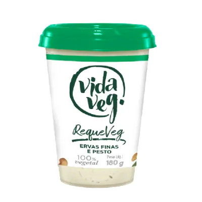 Requeijao Vida Veg Ervas Finas 180g
