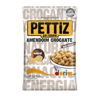 Amendoim Pettiz Dori Crocante Natural 120g