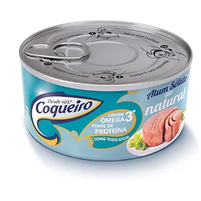 Atum Coqueiro Solido Natural 170g