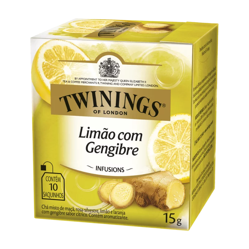 Cha Twinings Limao com Gengibre 15g