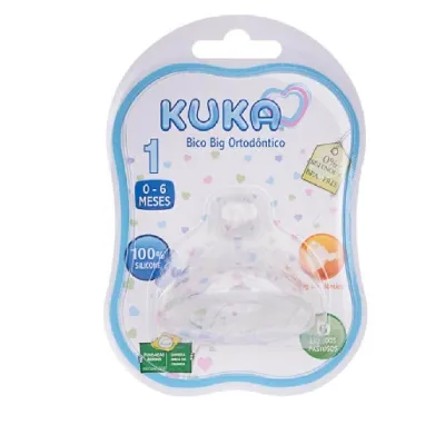 Bico para Mamadeira Big 5014 N°1 Or Sl Pastosos 1un(e)