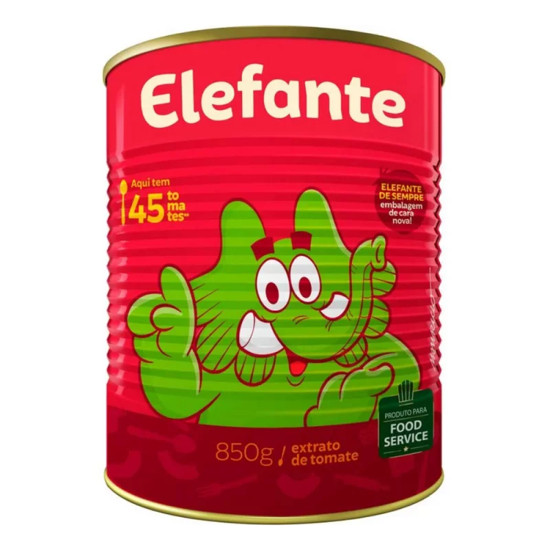 Extrato de Tomate Elefante 850g