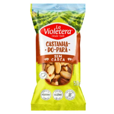 Castanha do para La Violetera Sem Casca 50g