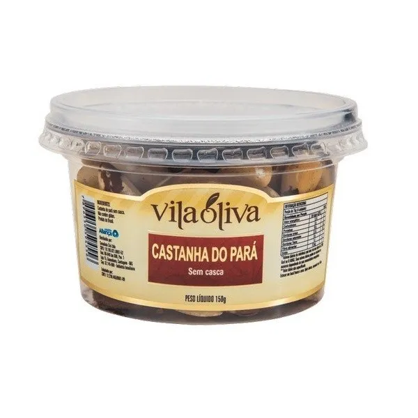 Castanha do para Vila Oliva Sem Caroco 150g