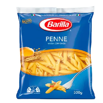 Macarrao Barilla Ovos Penne 500g