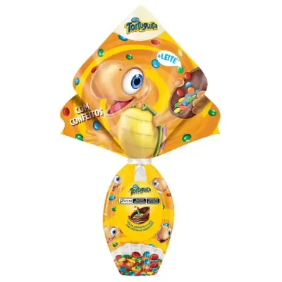 Ovo Pascoa Arcor Tortuguita Confeito 120g