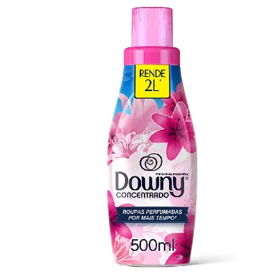 Amaciante de Roupa Downy Concentrado Frescor da Primavera 500ml