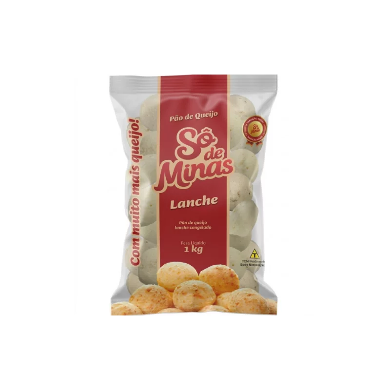Pao de Queijo So de Minas Lanche 1kg