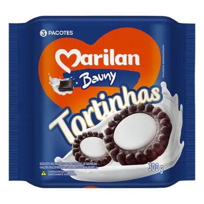 Biscoito Marilan Tortinha Bauny 300g