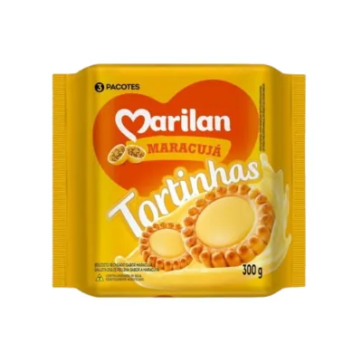 Biscoito Marilan Tortinha Maracuja 300g