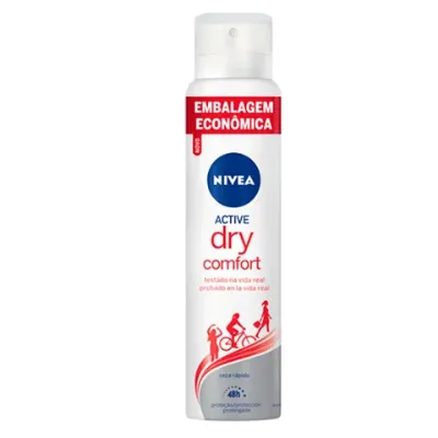 Desodorante Nivea Aerosol Active Dry Comfort 200ml