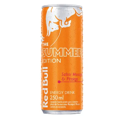 Energetico Red Bull Summer Edition Morango e Pessego 250ml