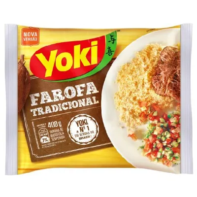 Farofa de Mandioca Yoki Tradicional 400g