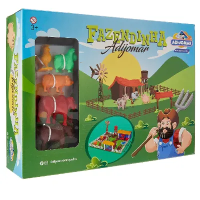 Fazendinha Adijomar com Acessorios 42cm Ref.260