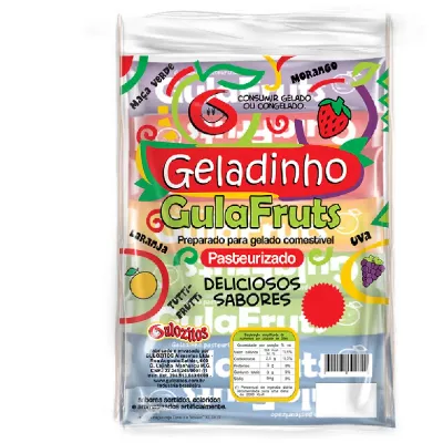 Geladinho Gulozitos Gula Fruts Sortidos 10un