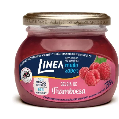 Geleia Linea Framboesa Sem Acucar 230g