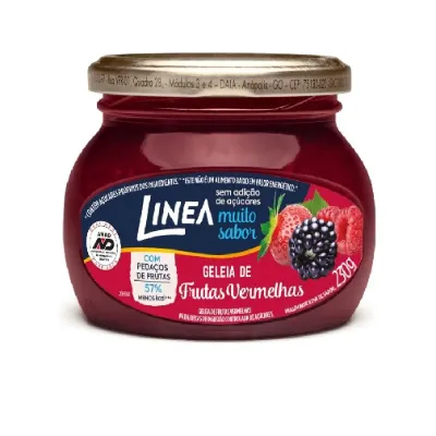 Geleia Linea Frutas Vermelhas Sem Acucar 230g