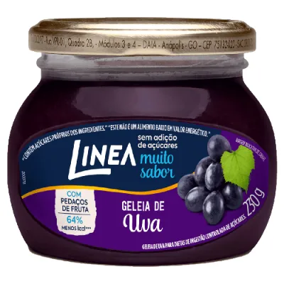 Geleia Linea Uva Sem Acucar 230g