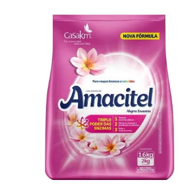 Sabao em Po Amacitel Tripo Poder Alegre Encanto 1,6kg