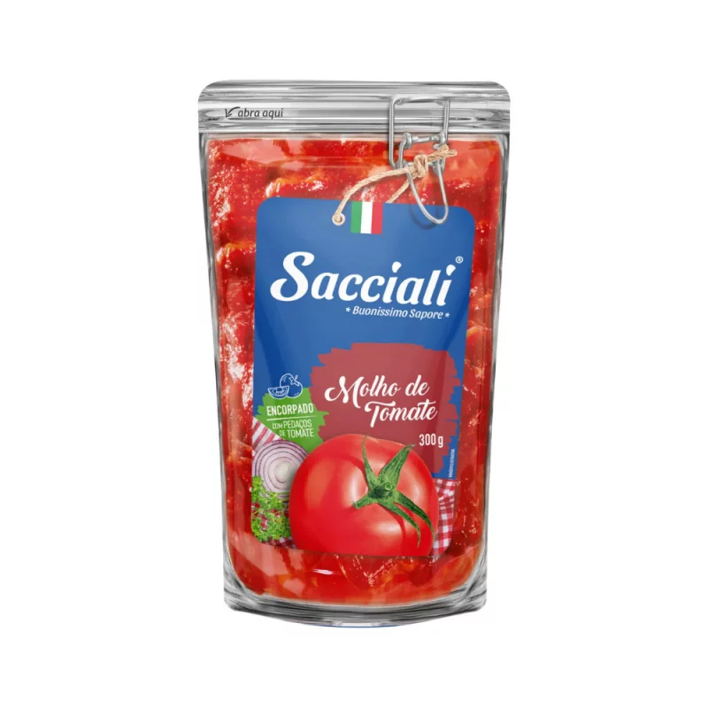 Molho de Tomate Sacciali Sache 300g