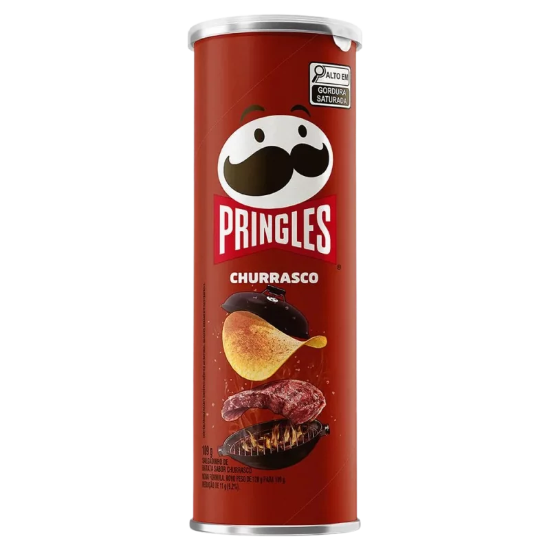 Batata Importada Pringles Churrasco 109g