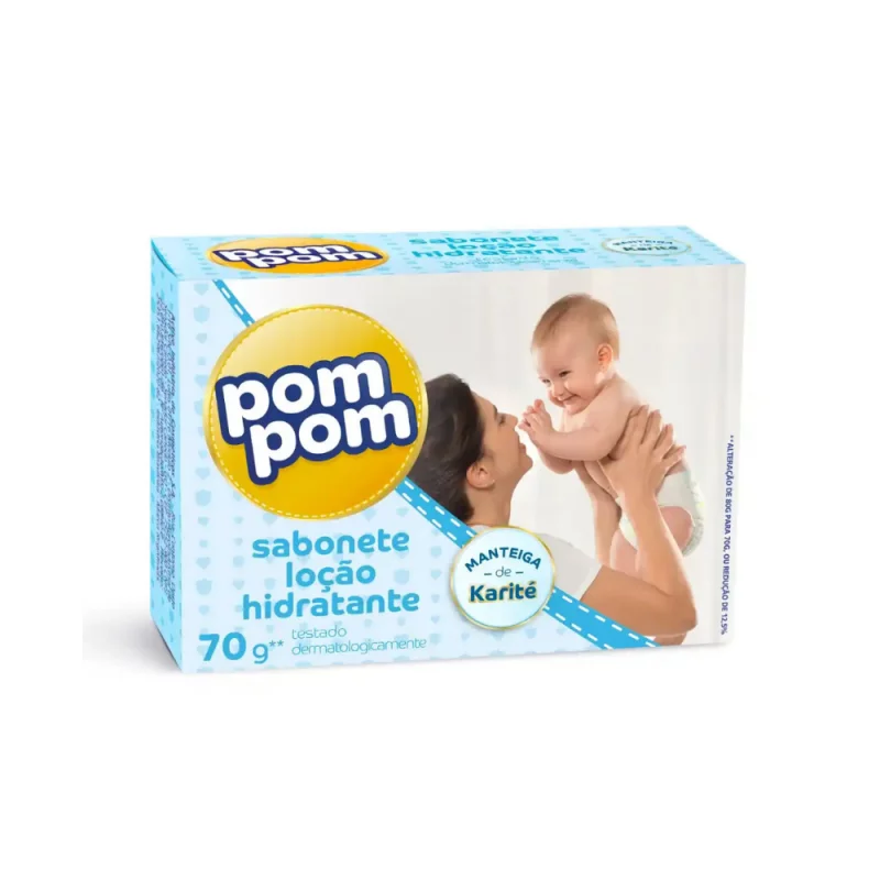 Sabonete Pompom Hidratante 70g