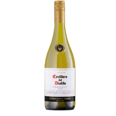 Vinho Chileno Casillero Del Diablo Chardonnay Branco Meio Seco Fino 750 Ml