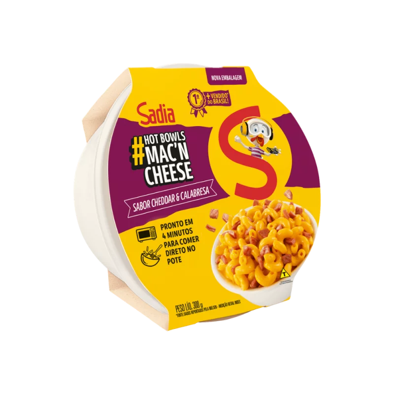 Macn Cheese Sadia Calabresa 300g