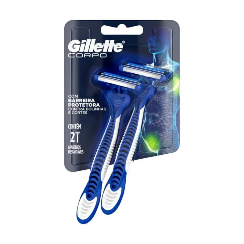 Aparelho de Barbear Gillette Prestobarba Corpo 2un